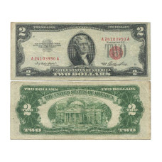 2 доллара США 1953 г. А24103950 А