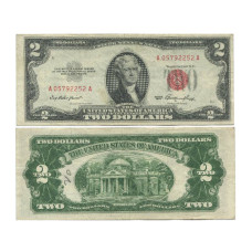 2 доллара США 1953 г. А05792252А