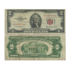 2 доллара США 1953 г. А21892593 А