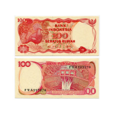 100 рупий Индонезии 1984 г.