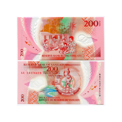 200 вату Вануату 2014 г.