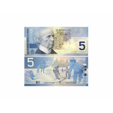 5 долларов Канады 2002 г.