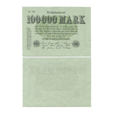 100000 марок Германии 25.07.1923 г.