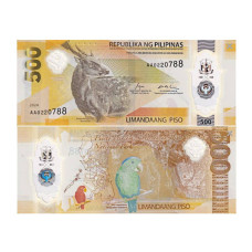 500 песо Филиппин 2024 г. Пятнистый олень (полимер) 500 песо Филиппин 2024 г. Пятнистый олень (полимер)