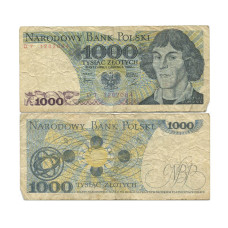 1000 злотых Польши 1982 г.