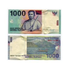 1000 рупий Индонезии 2012 г.
