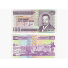100 франков Бурунди 2011 г.