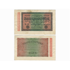 20000 марок Германии 1923 г.