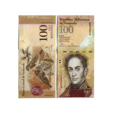 100 боливаров Венесуэлы 2009 г.