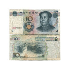 10 юаней Китая 2005 г.