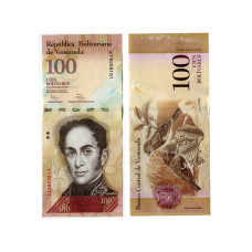 100 боливаров Венесуэлы 2012 г.