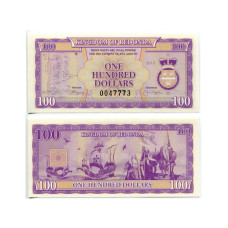 100 долларов Королевства Редонды 2013 г.