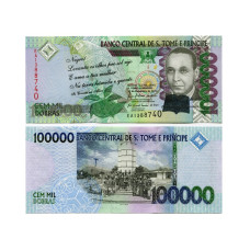 100000 добр Сан Томе и Принсипи 2010 г.