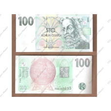 100 крон Чехии 1997 г.