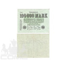 100000 марок Германии 25.07.1923 г.