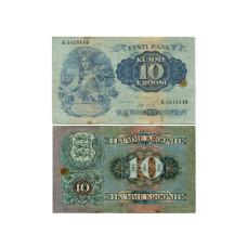 10 крон Эстонии 1937 г.