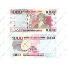 1000 леоне Сьерра-Леоне 2010 г.