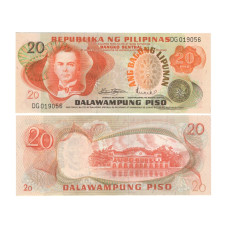 20 песо Филиппин 1978 г.