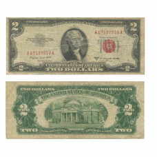 2 доллара США 1953 г. А67127510А
