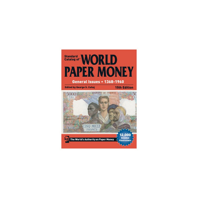 Каталог бумажных денег мира. Выпуски с 1368 по 1960 год, Краузе 2015, стандартный, 15-е издание