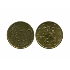 10 евроцентов Финляндии 2001 г.
