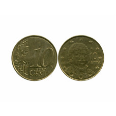 10 евроцентов Греции 2009 г.