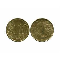 10 евроцентов Италии 2008 г.