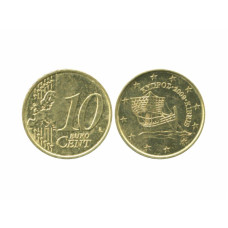 10 евроцентов Кипра 2009 г.