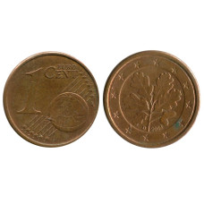 1 евроцент Германии 2004 г. (D)