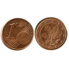 1 евроцент Германии 2007 г. (A)