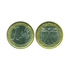 1 евро Италии 2016 г.