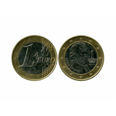1 евро Австрии 2008 г.