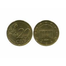 20 евроцентов Германии 2006 г. (А)
