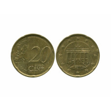 20 евроцентов Германии 2011 г. (F)
