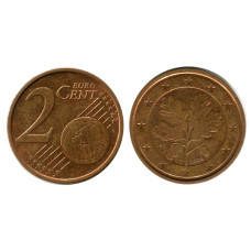 2 евроцента Германии 2005 г. (F)