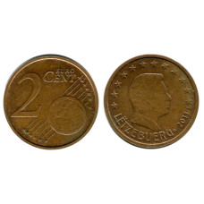 2 евроцента Люксембурга 2011 г.