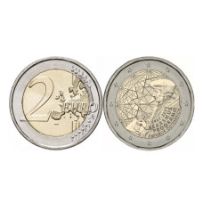 2 евро Австрии 2022 г. 35 лет программе Эразмус