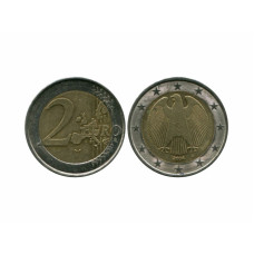 2 евро Германии 2004 г. (J)