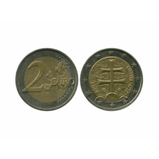 2 евро Словакии 2009 г.