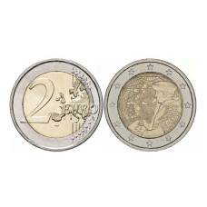 2 евро Словении 2022 г. 35 лет программе Эразмус