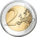 Биметаллическая монета 2 Евро Италии 2019 Г. 500 Лет Со Дня Смерти Леонардо Да Винчи