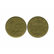 50 евроцентов Германии 2004 г. (G)