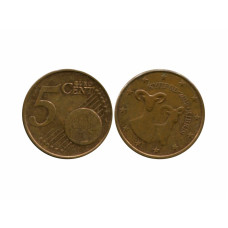 5 евроцентов Кипра 2012 г.