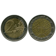 2 евро Франции 2000 г.