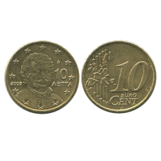 10 евроцентов Греции 2005 г. 