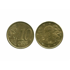 10 евроцентов Италии 2011 г.