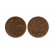 1 евроцент Германии 2010 г. A