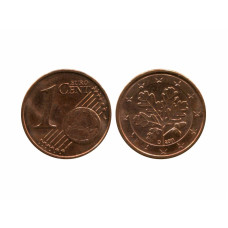 1 евроцент Германии 2011 г. D