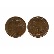 1 евроцент Германии 2011 г. G