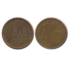 1 Евроцент Испании 2010 г.